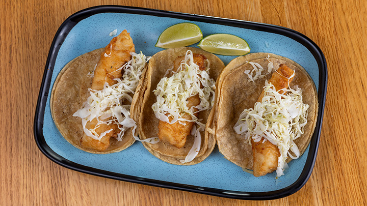 Baja fish tacos