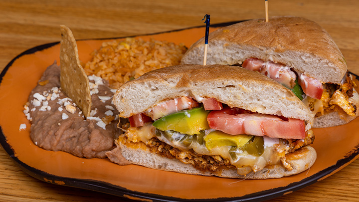 Breakfast Mexican Sandwich